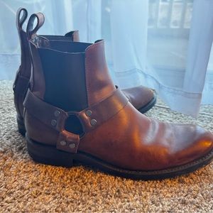 Frye Harness Chelsea Boots